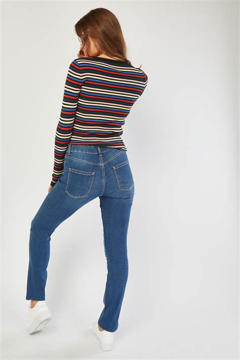 Low Waist Slim Fitted Jeans Just 7
