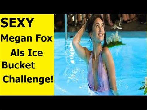 Sexy Megan Fox Als Ice Bucket Challenge New Crazy Hot Youtube