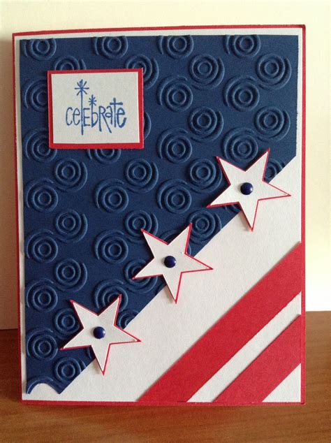 4th Of July Card Scrapbooking Scrapbook Cards Holiday Cards