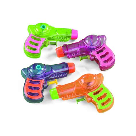Neon Grip Squirt Guns Party Favors 12 Pieces