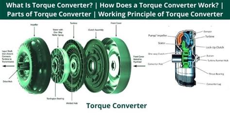 What Is Torque Converter How Does A Torque Converter Work Parts