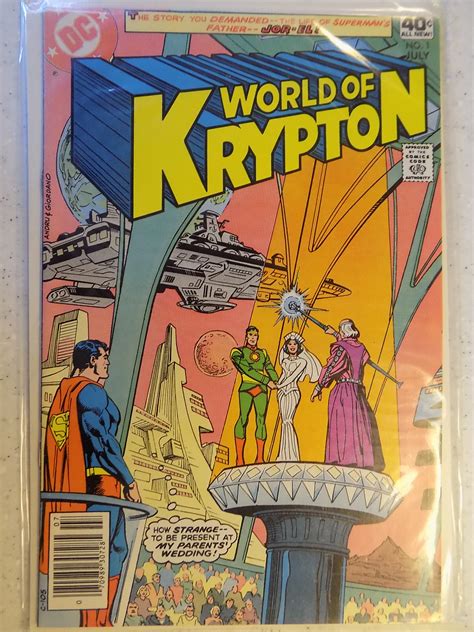 Superman World Of Krypton 1 Comic Books Bronze Age Dc Comics