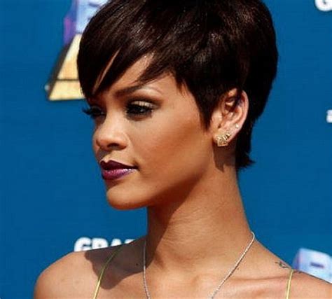 Black African American Short Synthetic Wig Pixie Cut