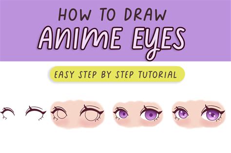 How To Draw Anime Eyes For Beginners
