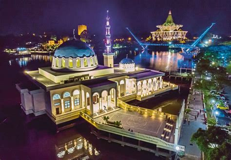 Check out our best offers departing from london among more than 400 airlines now! Masjid terapung tarikan terbaharu di Kuching | Wilayah ...