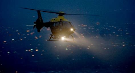 Missing Person Found By Police After Helicopter Search Above Burnham