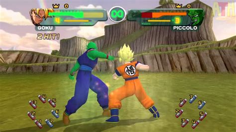 However, in dragon ball z budokai tenkaichi 2, all characters share the same inputs, to perform more or less the same moves, at least for melee moves. Dragon Ball Z Budokai 1 - HD Collection - Goku VS Piccolo ...