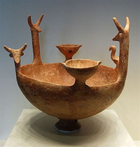 Cypriot Bowl 2300 1900 Bc Mediterranean Pottery Ancient Vase Bowl