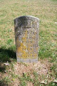 Eliza Bailey Musgraves 1861 1928 Find A Grave Memorial