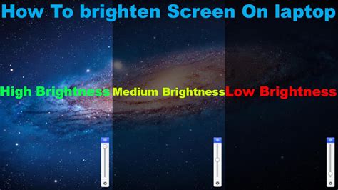 How To Brighten Screen On Laptop How To Adjust Screen Brightness The