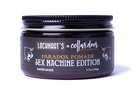 Lockharts Paradox X Sex Machine Exclusive Pomade Wodna Pomada Do Włosów 105g Sklep Menspace