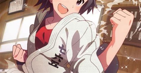 Anime Art Anime Girl Playing Sports Karate Short Hair