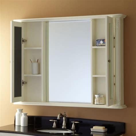 Fresca spazio 48 inch wide x 30 inch tall bathroom medicine cabinet w/led lig. Signature Hardware 48" Sedwick Medicine Cabinet | eBay