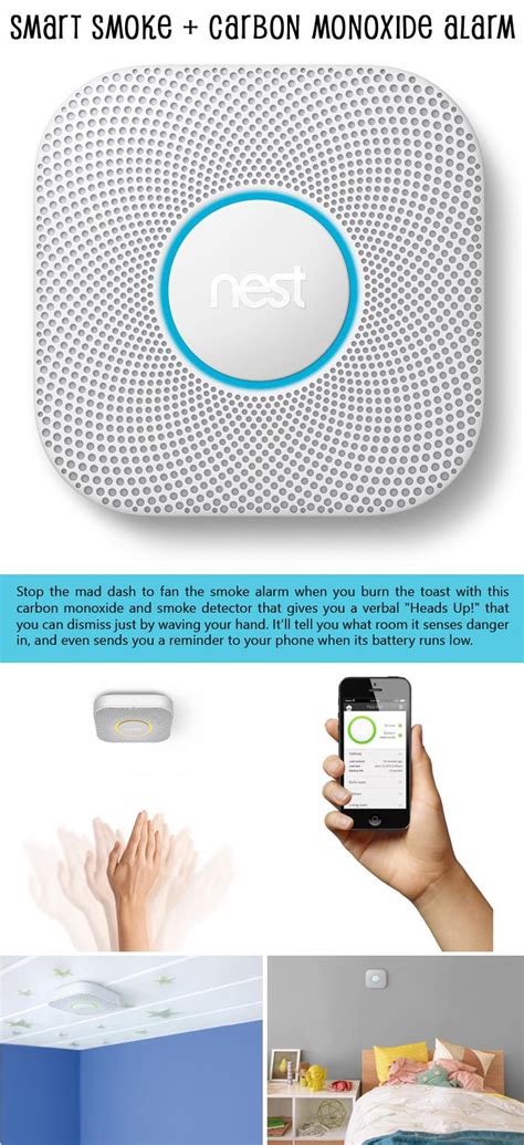 .smoke and carbon monoxide protection, and warns you about danger in your home and its location with an 85 decibel alarm plus voice alert. Top 10 Smart Products For Your Smart Phone
