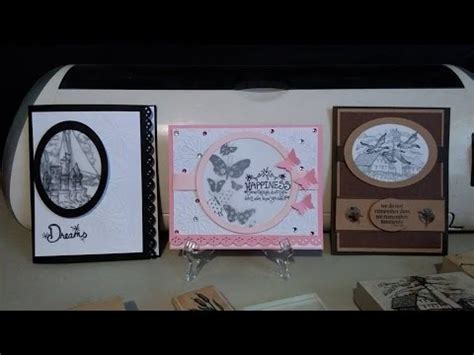 Plentiful plants bundle to create a fun fold card design. Stampin Up Vellum Layering Embossing Card Making Tutorial ...