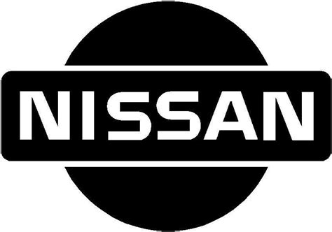 Standard Nissan Logo Decal Sticker