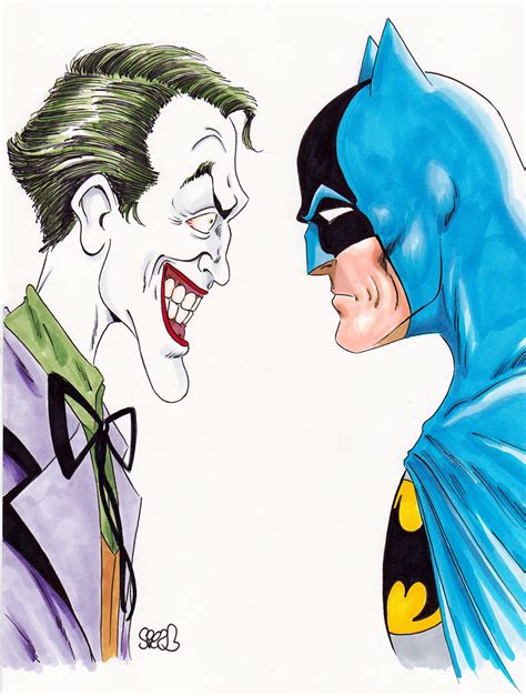 Batman Vs Joker Drawing Amazing Drawing Skill