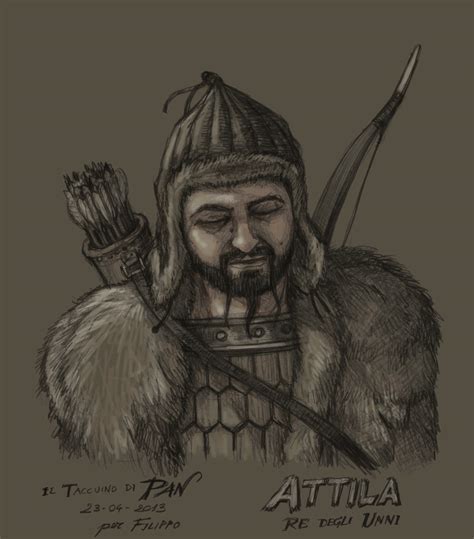 Attila Ruler Of The Hunnic Empire By Panaiotis On Deviantart