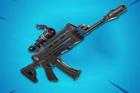 Fortnite Fusil d assaut à lunette nouvelle arme du Chapitre 2