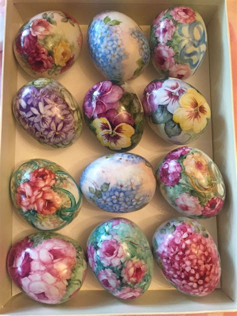 Hand Painted Porcelain Easter Egg Easter Egg Painting Easter Egg