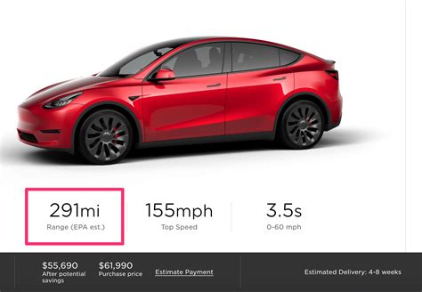 It is the second vehicle based on the model 3 sedan platform. Tesla increases Model Y Performance range to 291 miles ...