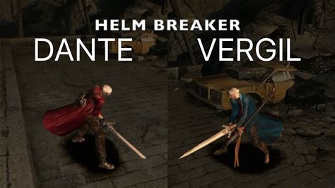 Devil May Cry 3 Dante Vs Vergil Moveset Comparison ダンテとバージルの共通技、類似技等の