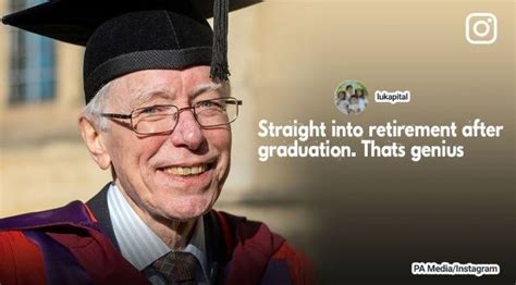 76 Year Old Uk Man Gets Phd After 50 Years Trending News The Indian