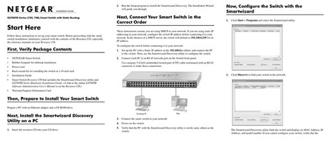 Netgear Gs700tr Series Installation Manual Pdf Download Manualslib