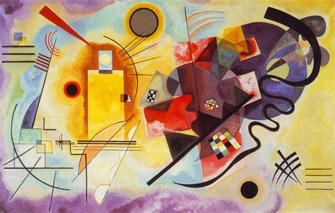 Wassily Kandinsky — Yellow Red Blue 1925