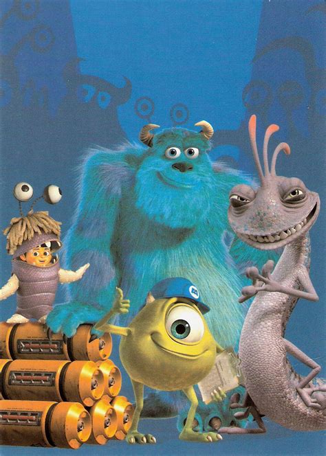 Monsters Inc 2001 French Postcard By Cartoon Collectio Flickr