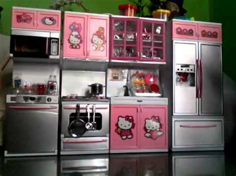 Buy sunnytoyz realistic stainless steel small toy kitchen set for. #Hello kitty modern kitchen .cooking toys - YouTube