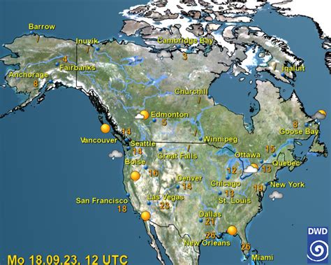 Wetter Und Klima Deutscher Wetterdienst North America