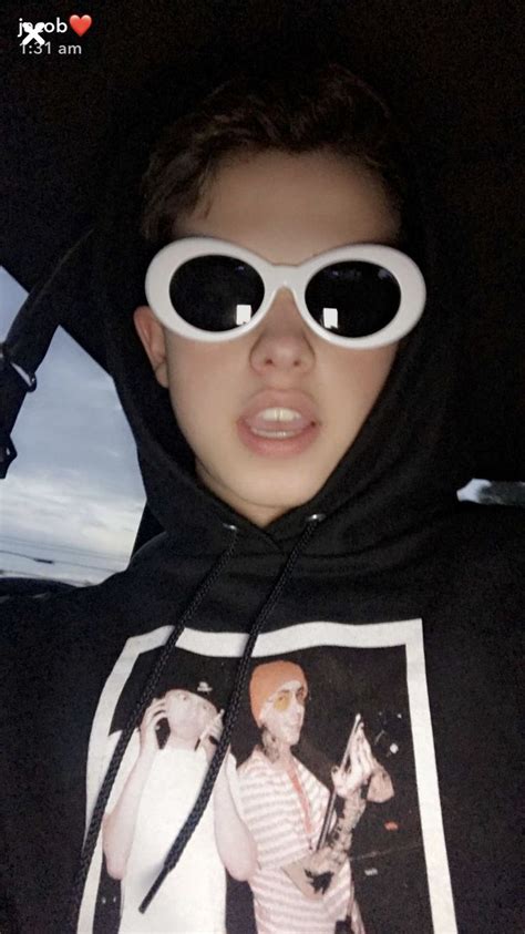 He Looks Good In Clout Goggles Sunglasses Oval Sunglass Jacobs