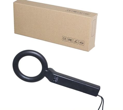 Foldable Hand Held Metal Detector 20khz For Electronic