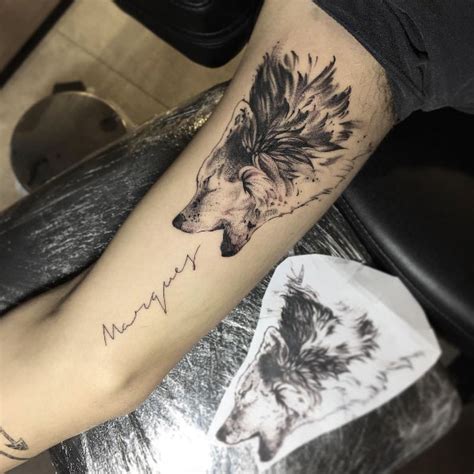 incredible wolf tattoos     ordinary tattooblend