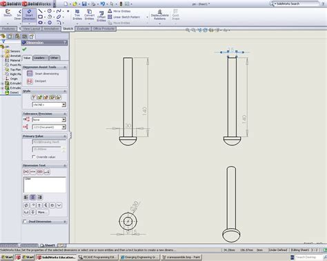 Emerging Engineering Group M Drawing Of The Pin