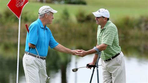 One Armed Golfer Sinks Hole In One Wdbo