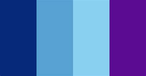New Blue And Violet Color Scheme Blue