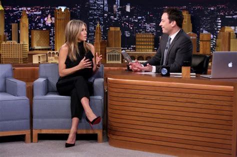 Jimmy Fallon And Jennifer Aniston Flip Lips Video Guardian