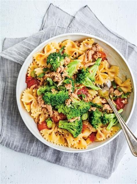 Warm Tuna And Broccoli Pasta Salad Recipe Broccoli