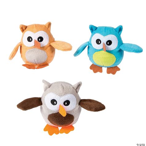 Toys And Games Cute Stuffed Owl Toys Pack Of 12 Plush Owl Stuffed Animals