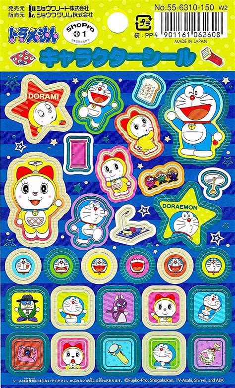 Doraemon Sticker Collection Japanese Animation Seals Japan
