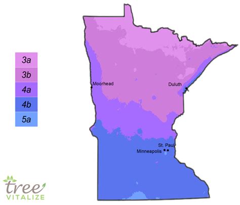 Minnesota Planting Zone Map BriaRemoni