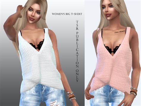 Sims Houses Womens Big T Shirt Sims 4 Updates ♦ Sims