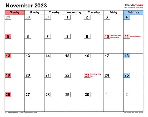 Discover Fun Holidays In November 2023 Calendar 2023 Wall Calendar