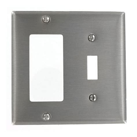 I only have four wall switches throughout my apartment, so two of the decora smart devices were. Leviton Decora Wall Plates Stainless Steel
