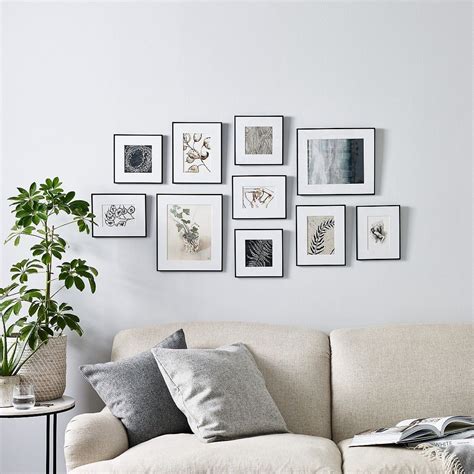 Fine Black Large Picture Gallery Wall | Photo Frames | The White ...