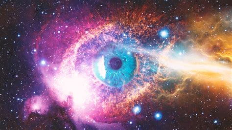 Cosmic Space Eye Wallpapers Hd Wallpapers Id 24169
