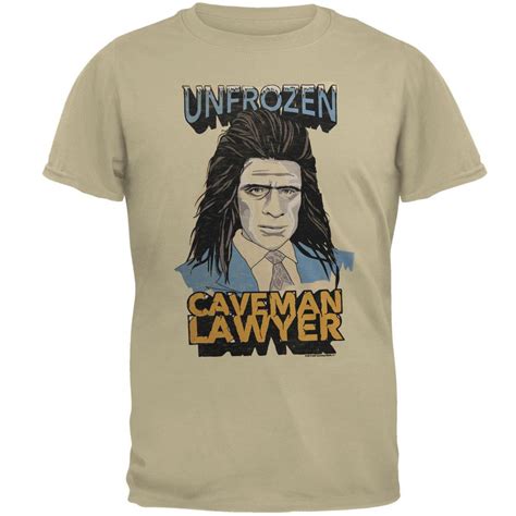 Saturday Night Live Unfrozen Caveman Lawyer Mens T Shirt White Md