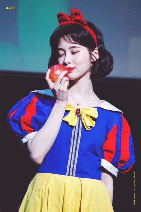 K Pop Idols Who Wore The Snow White Costume — Whos The Fairest Of Them
